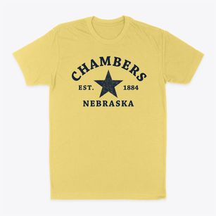 Chambers Nebraska Star Classic Dad T-Shirt