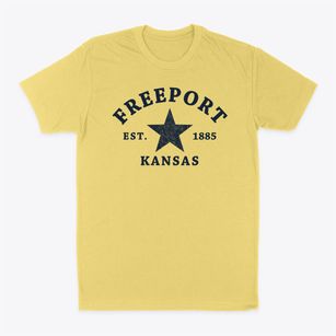 Freeport Kansas Star Classic Dad T-Shirt