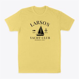 Larson North Dakota Yacht Club Classic Dad T-Shirt