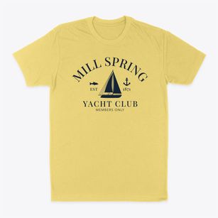 Mill Spring Missouri Yacht Club Classic Dad T-Shirt