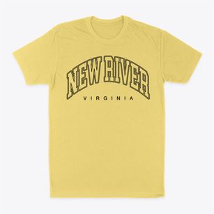 New River Virginia Inline Classic Dad T-Shirt