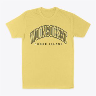 Woonsocket Rhode Island Inline Classic Dad T-Shirt