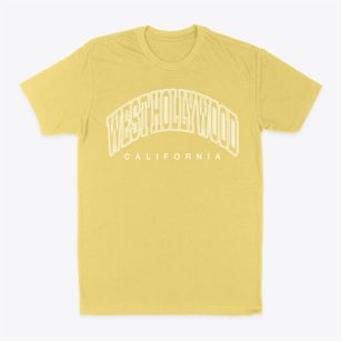 West Hollywood California Inline Classic Dad T-Shirt