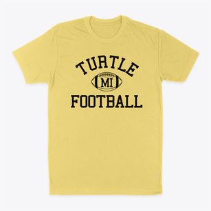 Turtle Michigan Football Classic Dad T-Shirt