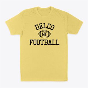 Delco North Carolina Football Classic Dad T-Shirt