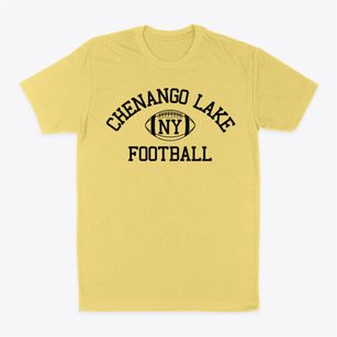 Chenango Lake New York Football Classic Dad T-Shirt