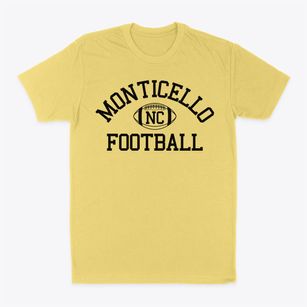 Monticello North Carolina Football Classic Dad T-Shirt