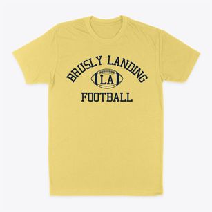 Brusly Landing Louisiana Football Classic Dad T-Shirt