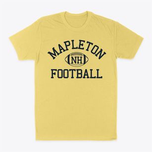 Mapleton New Hampshire Football Classic Dad T-Shirt