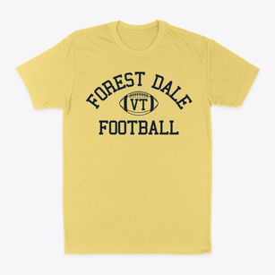 Forest Dale Vermont Football Classic Dad T-Shirt