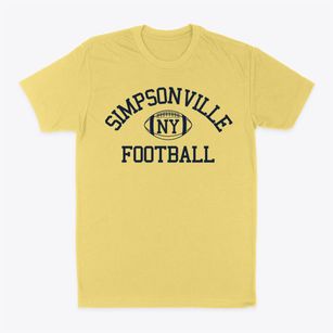 Simpsonville New York Football Classic Dad T-Shirt