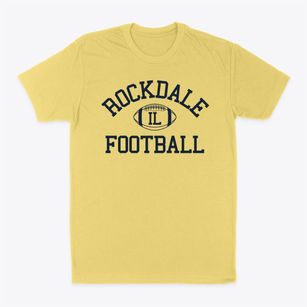 Rockdale Illinois Football Classic Dad T-Shirt