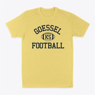 Goessel Kansas Football Classic Dad T-Shirt