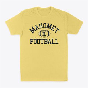 Mahomet Illinois Football Classic Dad T-Shirt