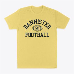 Bannister Michigan Football Classic Dad T-Shirt