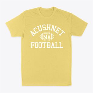 Acushnet Massachusetts Football Classic Dad T-Shirt