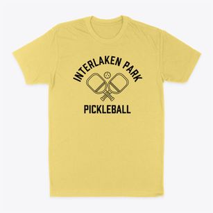 Interlaken Park New Hampshire Pickleball Classic Dad T-Shirt