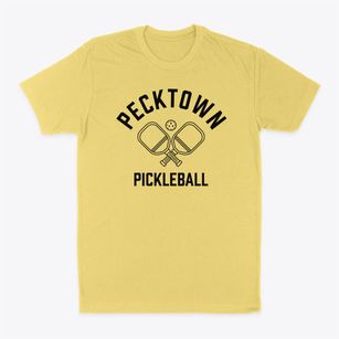 Pecktown New York Pickleball Classic Dad T-Shirt