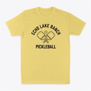 Echo Lake Ranch Missouri Pickleball Classic Dad T-Shirt
