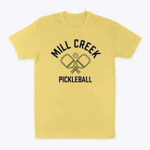 Mill Creek North Carolina Pickleball Classic Dad T-Shirt