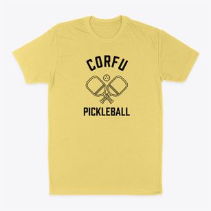 Corfu Washington Pickleball Classic Dad T-Shirt
