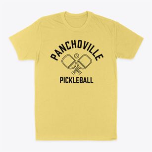 Panchoville Louisiana Pickleball Classic Dad T-Shirt