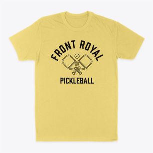 Front Royal Virginia Pickleball Classic Dad T-Shirt