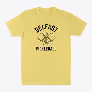Belfast Nebraska Pickleball Classic Dad T-Shirt