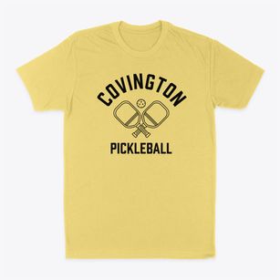 Covington Louisiana Pickleball Classic Dad T-Shirt