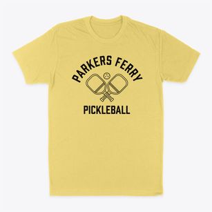 Parkers Ferry South Carolina Pickleball Classic Dad T-Shirt
