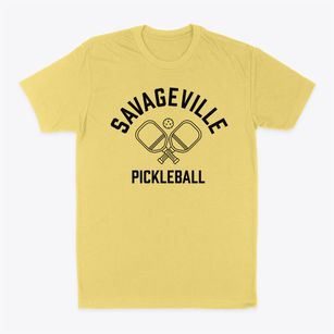 Savageville New Hampshire Pickleball Classic Dad T-Shirt