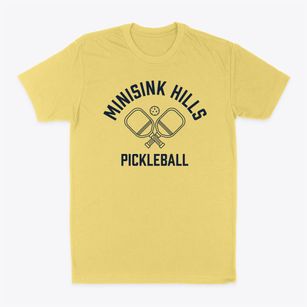Minisink Hills Pennsylvania Pickleball Classic Dad T-Shirt
