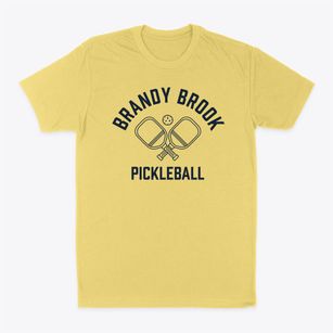 Brandy Brook New York Pickleball Classic Dad T-Shirt