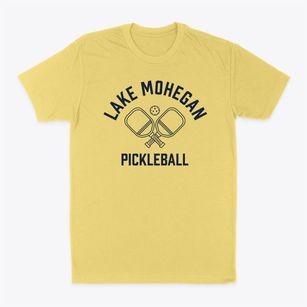 Lake Mohegan New York Pickleball Classic Dad T-Shirt