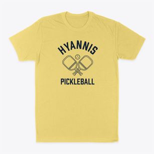 Hyannis Massachusetts Pickleball Classic Dad T-Shirt