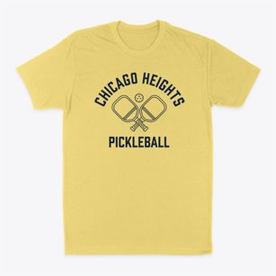 Chicago Heights Illinois Pickleball Classic Dad T-Shirt