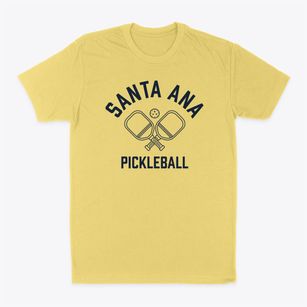Santa Ana California Pickleball Classic Dad T-Shirt
