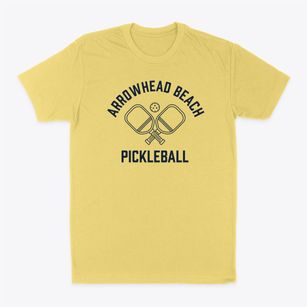 Arrowhead Beach North Carolina Pickleball Classic Dad T-Shirt
