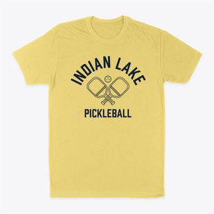Indian Lake Missouri Pickleball Classic Dad T-Shirt