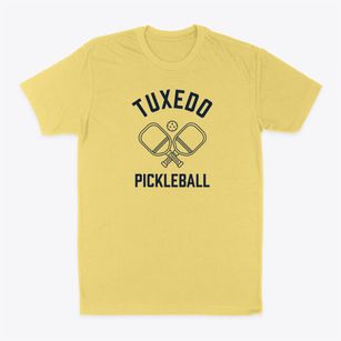 Tuxedo Texas Pickleball Classic Dad T-Shirt