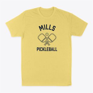 Mills Nebraska Pickleball Classic Dad T-Shirt