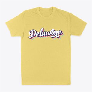  Delaware Retro Candy Vibes Classic Dad T-Shirt