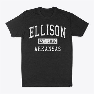 Ellison Arkansas Classic Established Classic Dad T-Shirt