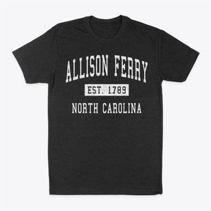 Allison Ferry North Carolina Classic Established Classic Dad T-Shirt