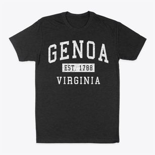 Genoa Virginia Classic Established Classic Dad T-Shirt