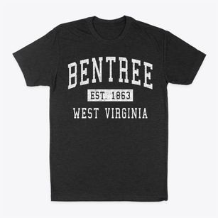 Bentree West Virginia Classic Established Classic Dad T-Shirt