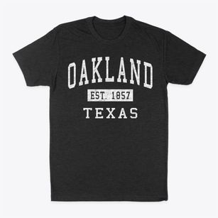Oakland Texas Classic Established Classic Dad T-Shirt