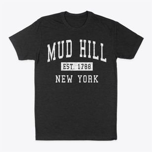 Mud Hill New York Classic Established Classic Dad T-Shirt