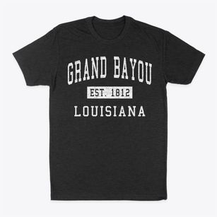 Grand Bayou Louisiana Classic Established Classic Dad T-Shirt