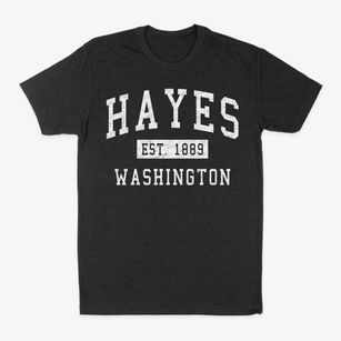 Hayes Washington Classic Established Classic Dad T-Shirt
